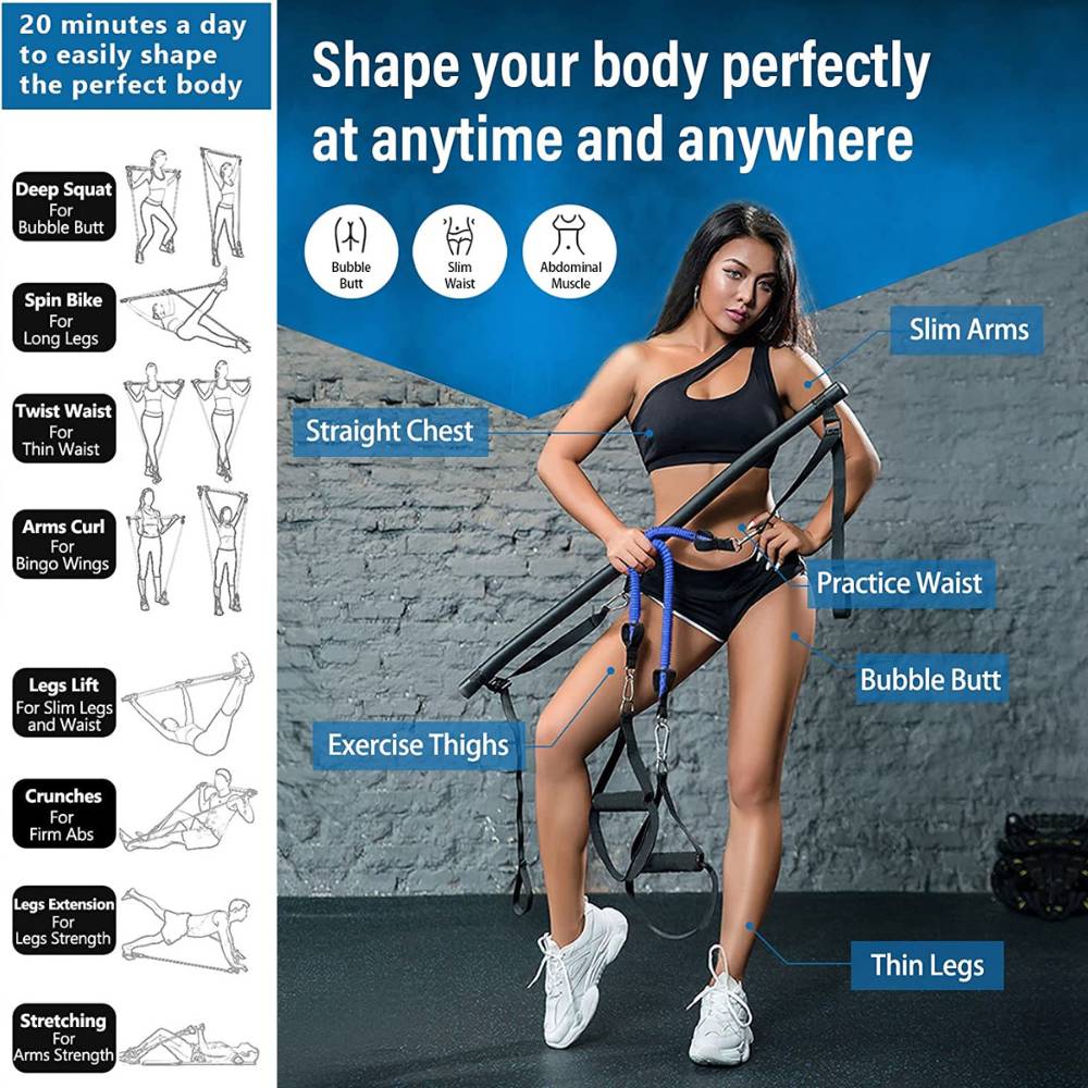 Portable Home Gym Workout Equipment: image 7